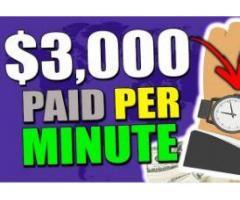 GET PAID Per MINUTE & EARN $3000 In PASSIVE Income For FREE! (Make Money Online)