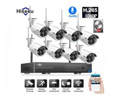 1080P CCTV HD Wireless 3TB HDD Outdoor IP Wifi Camera Security System Surveillance