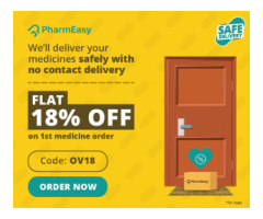  Pharmacy is one of the largest pharmacy aggregators in India.