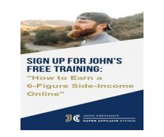 Earn a 6-Figure Side-Income Online! FREE Training