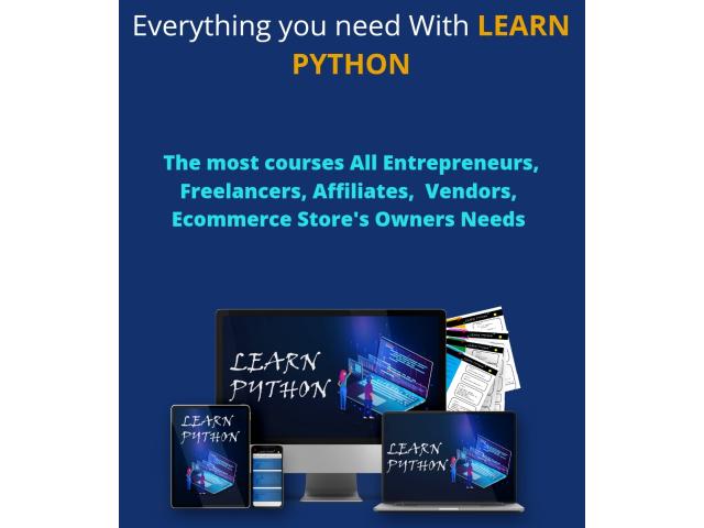 Want to Make Amazing EARNINGS by just learning PYTHON?