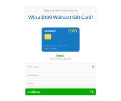 Get a $100 Walmart Gift Card!
