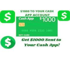 Enter for A CHANCE TO WIN $1000 CASH TO Your Cashapp!