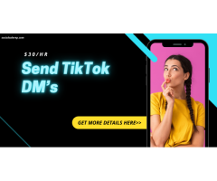 Send TikTok DM’s - $30/hr | No Experience Require | Flexible Time
