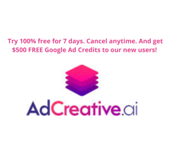 GET $500 FREE GOOGLE ADS TO NEW USERS WHO SIGN UP 