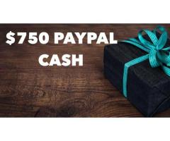 Grab a $750 PayPal Gift Card Now!
