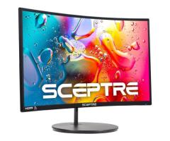  Curved 75Hz Gaming LED Monitor Full HD 1080P HDMI VGA Speakers