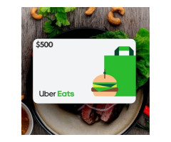"$500 Uber Eats Voucher Giveaway!"