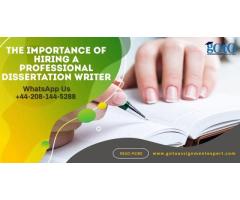 The Importance of Hiring a Professional Dissertation Help Writers