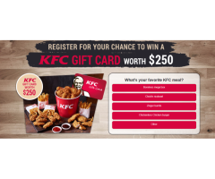 KFC Giftcard $25