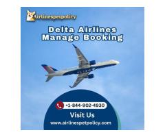 Delta Airlines' Manage Booking: Manage Your Travel Details