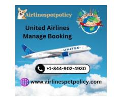 United Airlines Manage Booking Process With Ease