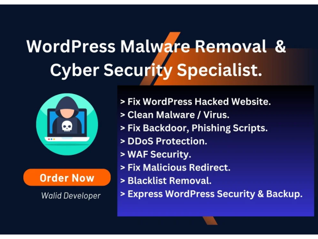 WordPress Malware Removal and Website Security Specialist