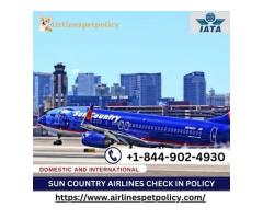 Your Guide to Sun Country Airlines' Check-In Policy