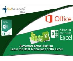 Best Excel Coaching in Delhi, Greater Kailash, with Free Demo, VBA Macros at SLA Institute, 100% Job
