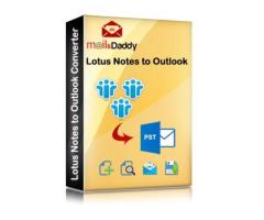 MailsDaddy Lotus Notes to Outlook Converter