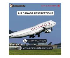 How can I make a reservation with Air Canada?