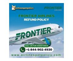 How to get a refund from Frontier airlines?