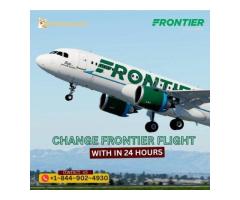 Can I change my frontier flight within 24 hours?