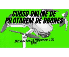 CURSO ONLINE DE PILOTAGEM DE DRONES