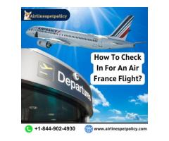 How To Check In For An Air France Flight?