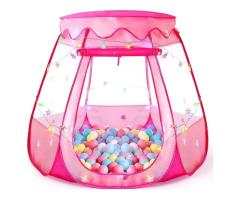 Pop Up Princess Tent with Colorful Star