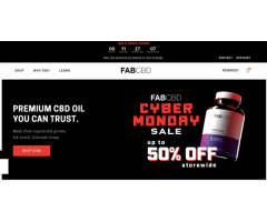 Fab Nutrition CBD MOST TRUSTED CBD STORE ONLINE