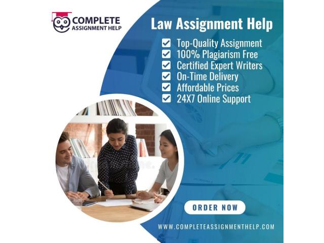 Law assignment help by assignment writers