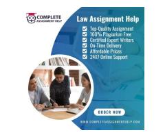 Law assignment help by assignment writers