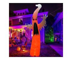 GOOSH 12 FT Halloween Inflatable High Ghost Outdoor Decorations