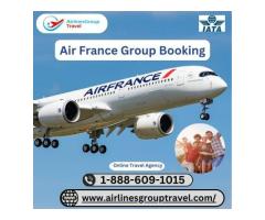 How To Book Group Travel For Air France Flight?