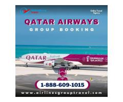 How to book a group flight on Qatar Airways?	