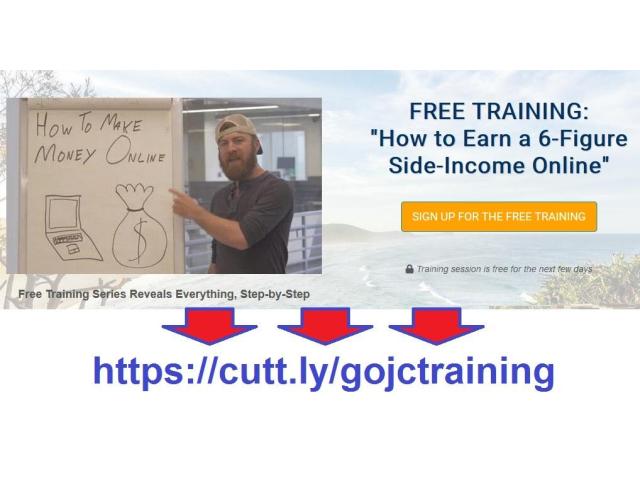 Free Online Training - $1.5M income in 5 months revealed