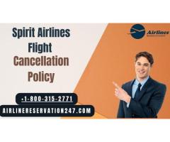 Spirit Airlines Flight Cancellation Policy