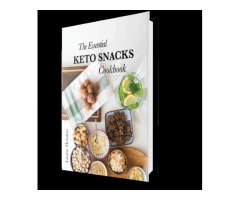 ⭐ The Keto Snacks Cookbook (Physical) - Free+Shipping ⭐