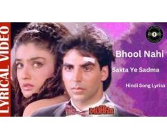 Bhool Nahi Sakta Ye Sadma Hindi Song Lyrics | AkgMusical