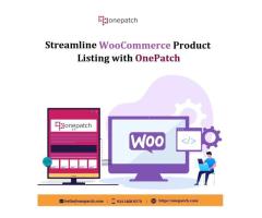 Streamlines WooCommerce Product Listing with OnePatch