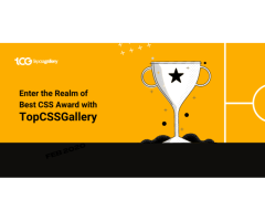 Enter the Realm of Best CSS Award with TopCSSGallery
