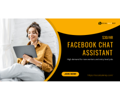 Facebook Chat Assistant - $30/hr