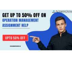 Get Up to 50% off on Operation management  assignment help  