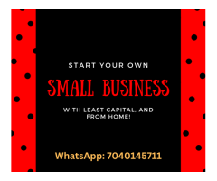 Start your own business in limited capital.