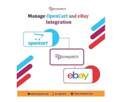 Manage OpenCart and eBay Integration  with OnePatch