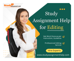 UK Study Assignment Help for Editing Services to Get A+ 