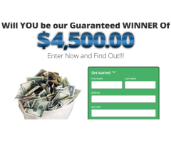 Enter for $4,500.00 Cash!