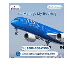 What Can You Do with ITA Airways Manage Booking?