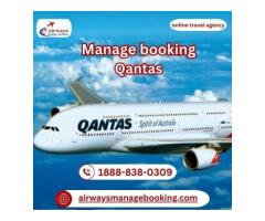 How do I manage my booking on Qantas Airways?