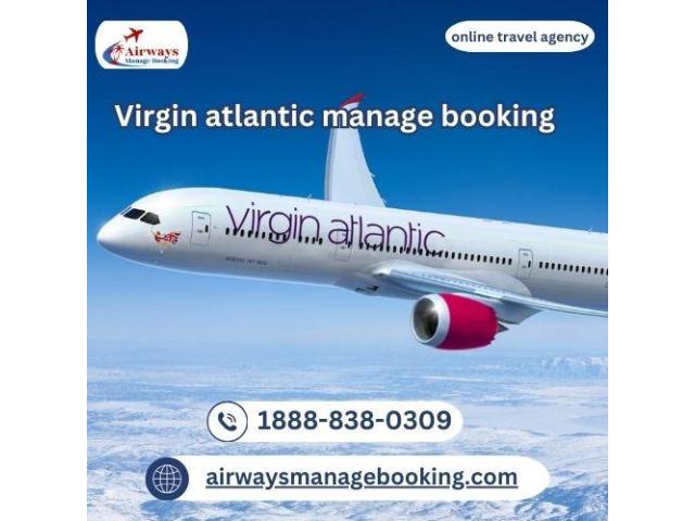 How Do I Manage Booking At Virgin Atlantic Airlines?