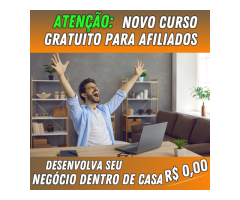 NOVO CURSO GRATUITO PARA GANHAR DINHEIRO NA INTERNET