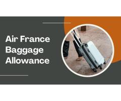 Air France Baggage Allowance