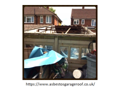 asbestos garage roof removal and replacement